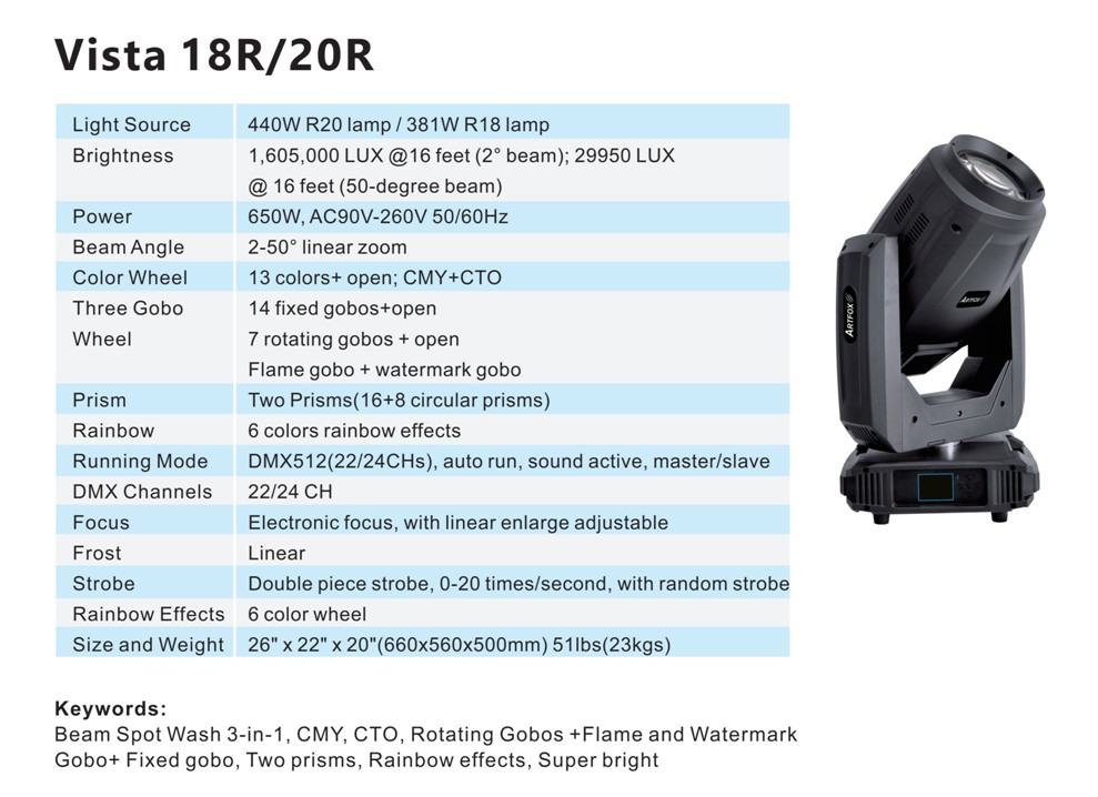 Vista Hybrid 18R/22R